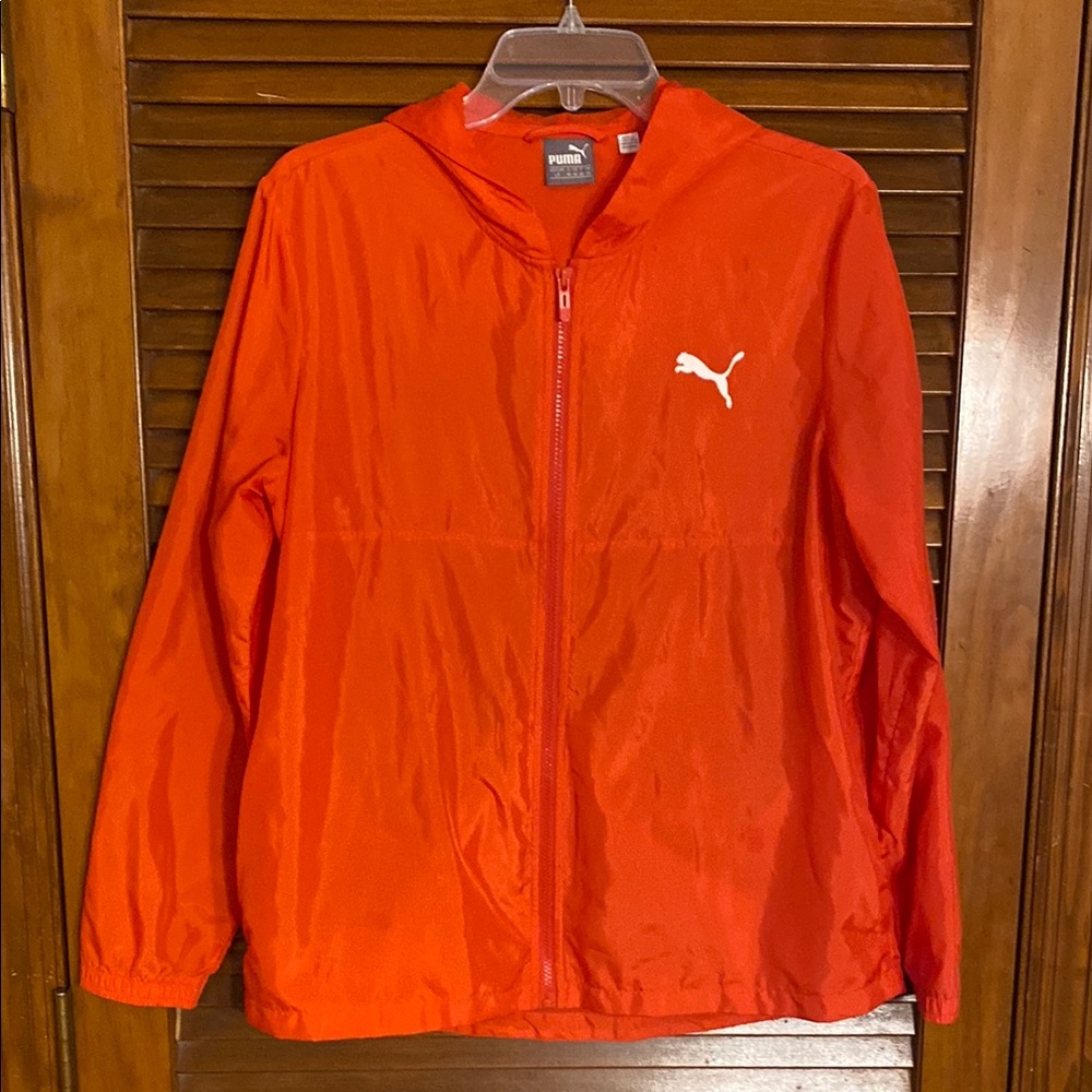 Puma Red Windbreaker Jacket
